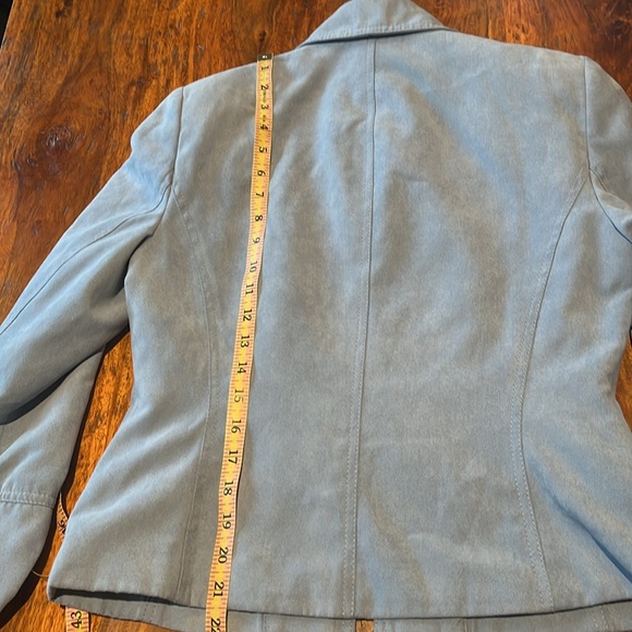 Gorgeous Conrad C Proportion Petite Faux Suede Jacket -Size 4 P - Picture 11 of 12